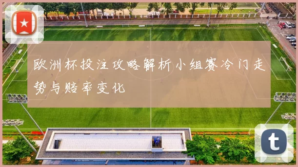 欧洲杯投注攻略解析小组赛冷门走势与赔率变化